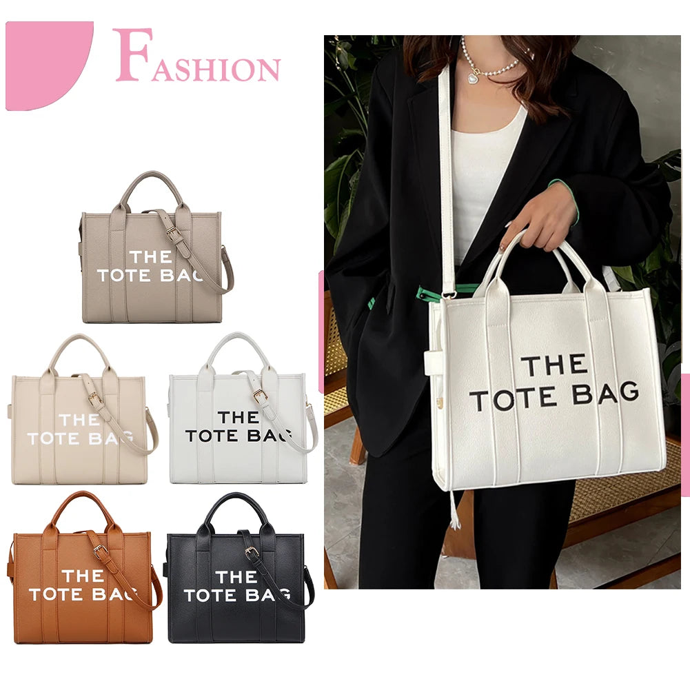 PU Leather Tote Bag