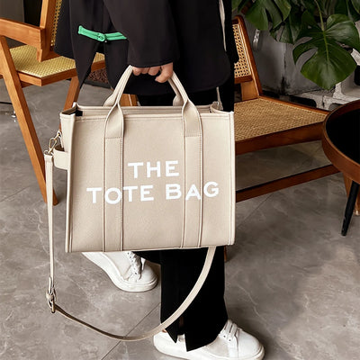 PU Leather Tote Bag