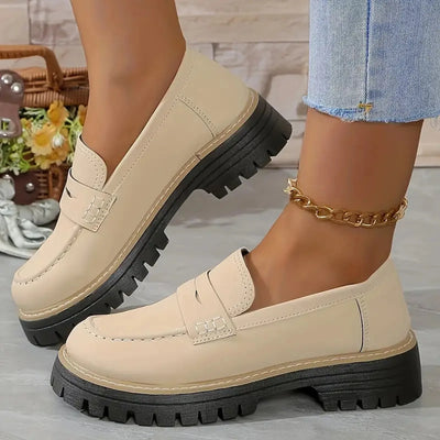 Slip-On Loafers - Casual Walking Shoes