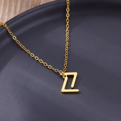 Viking Rune Necklace - Stainless Steel, Norse