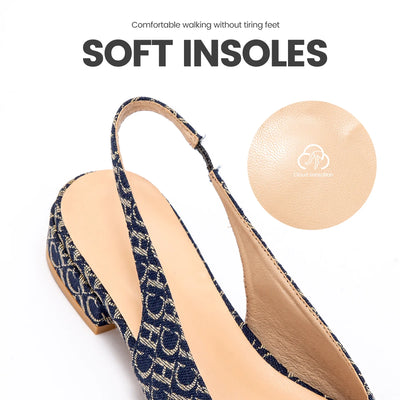CHCH Flat Ankle Strap Sandals - Open Toe