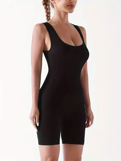 Sleeveless Sport Rompers - Yoga, Gym, Fitness