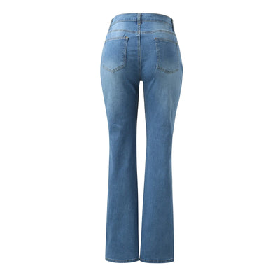 High Waist Flare Jeans - Vintage, Skinny, Bootcut