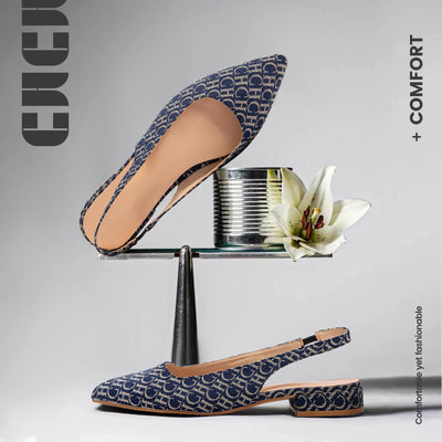 CHCH Flat Ankle Strap Sandals - Open Toe