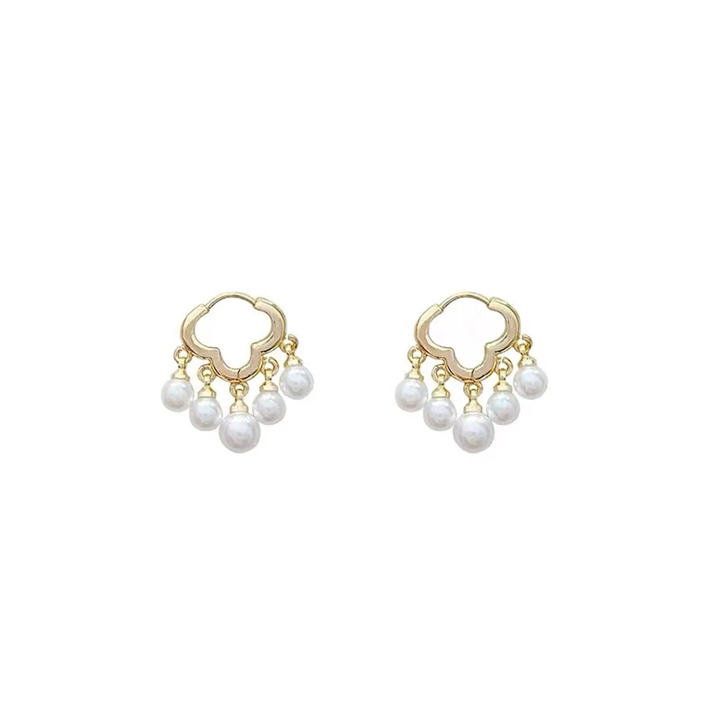 Cloud Earrings - Simple Studs, Light Luxury