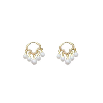 Cloud Earrings - Simple Studs, Light Luxury