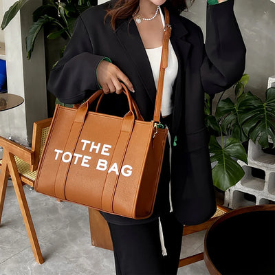 PU Leather Tote Bag