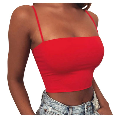Sleeveless Crop Top