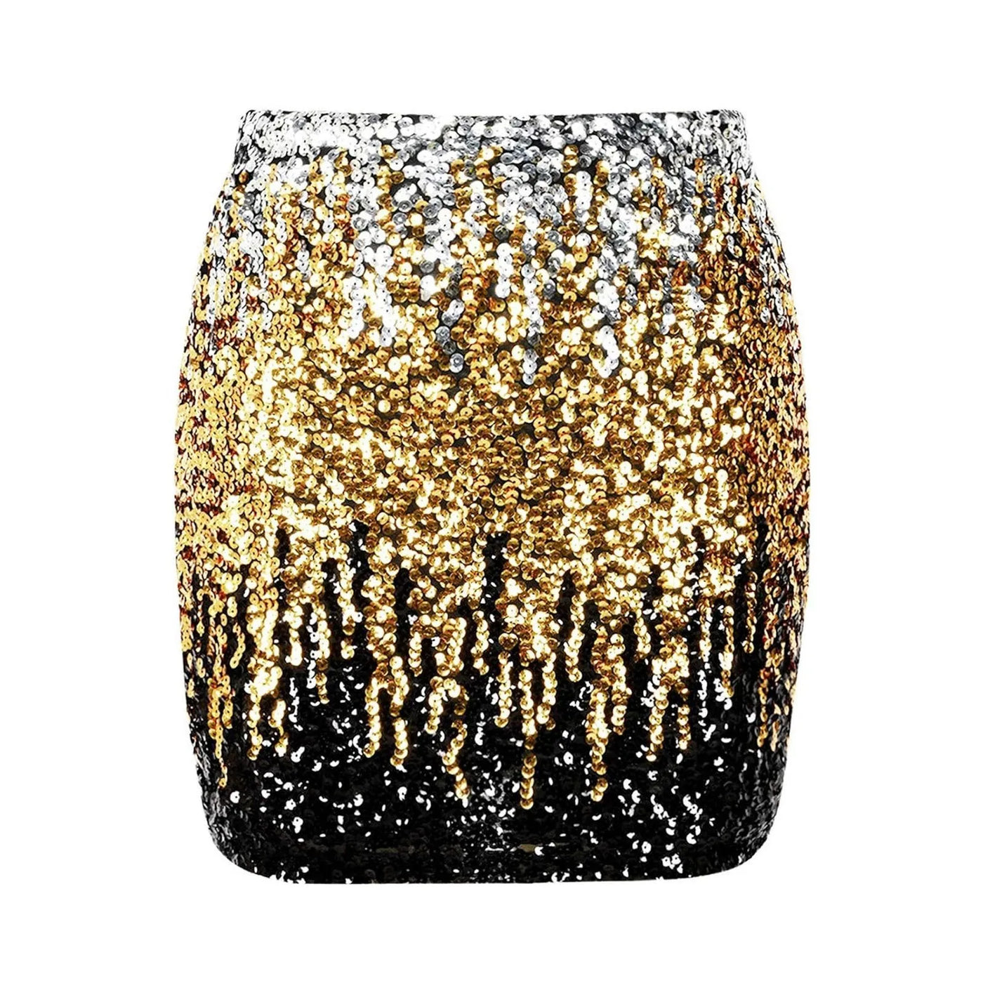 Sequin Skirt - Short, Glitter, Midi