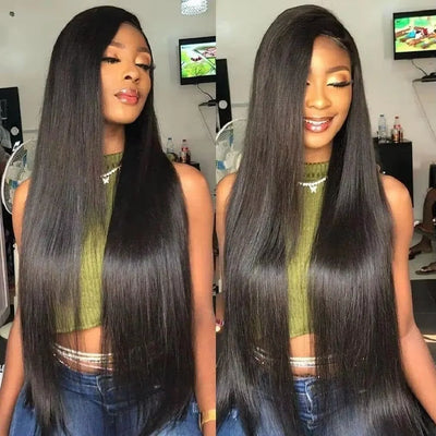 Brazilian Straight Hair Bundles - Natural Color Remy Human Hair Extensions