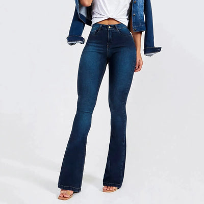 High Waist Flare Jeans - Vintage, Skinny, Bootcut