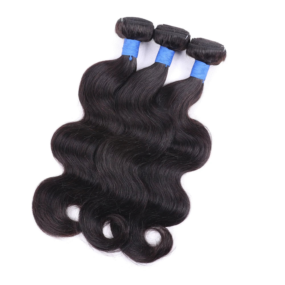 Brazilian Body Wave Bundles - 38-40 Inch Remy Hair Extensions - Double Drawn
