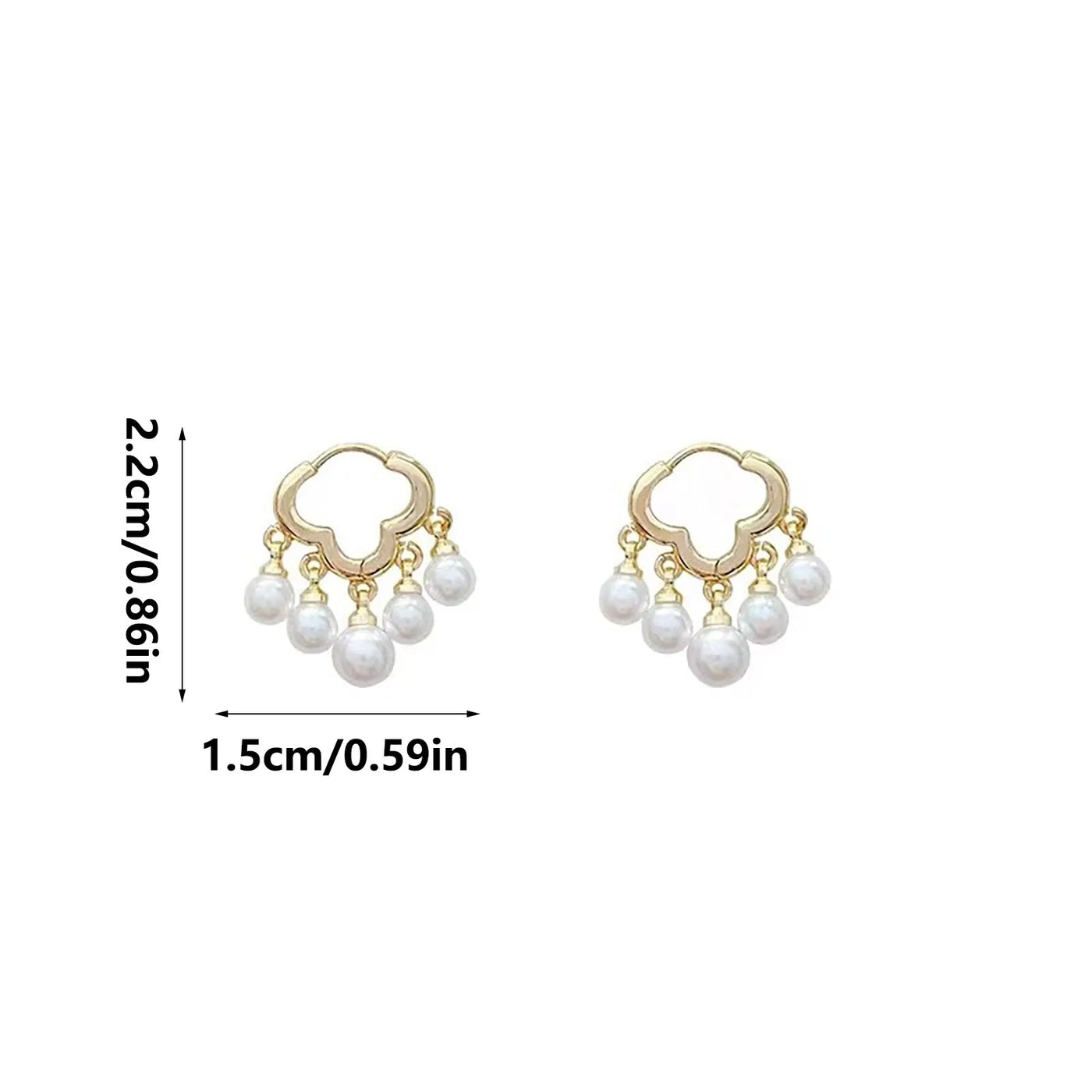 Cloud Earrings - Simple Studs, Light Luxury