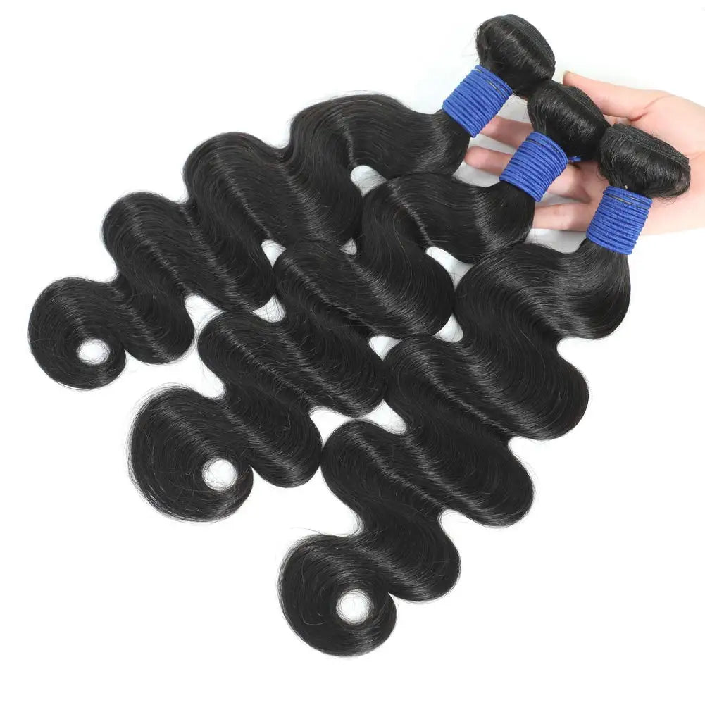 Brazilian Body Wave Bundles - 38-40 Inch Remy Hair Extensions - Double Drawn