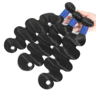 Brazilian Body Wave Bundles - 38-40 Inch Remy Hair Extensions - Double Drawn