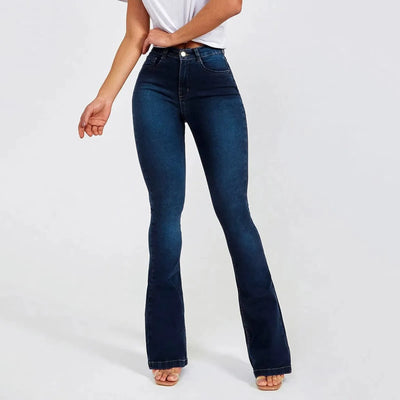 High Waist Flare Jeans - Vintage, Skinny, Bootcut