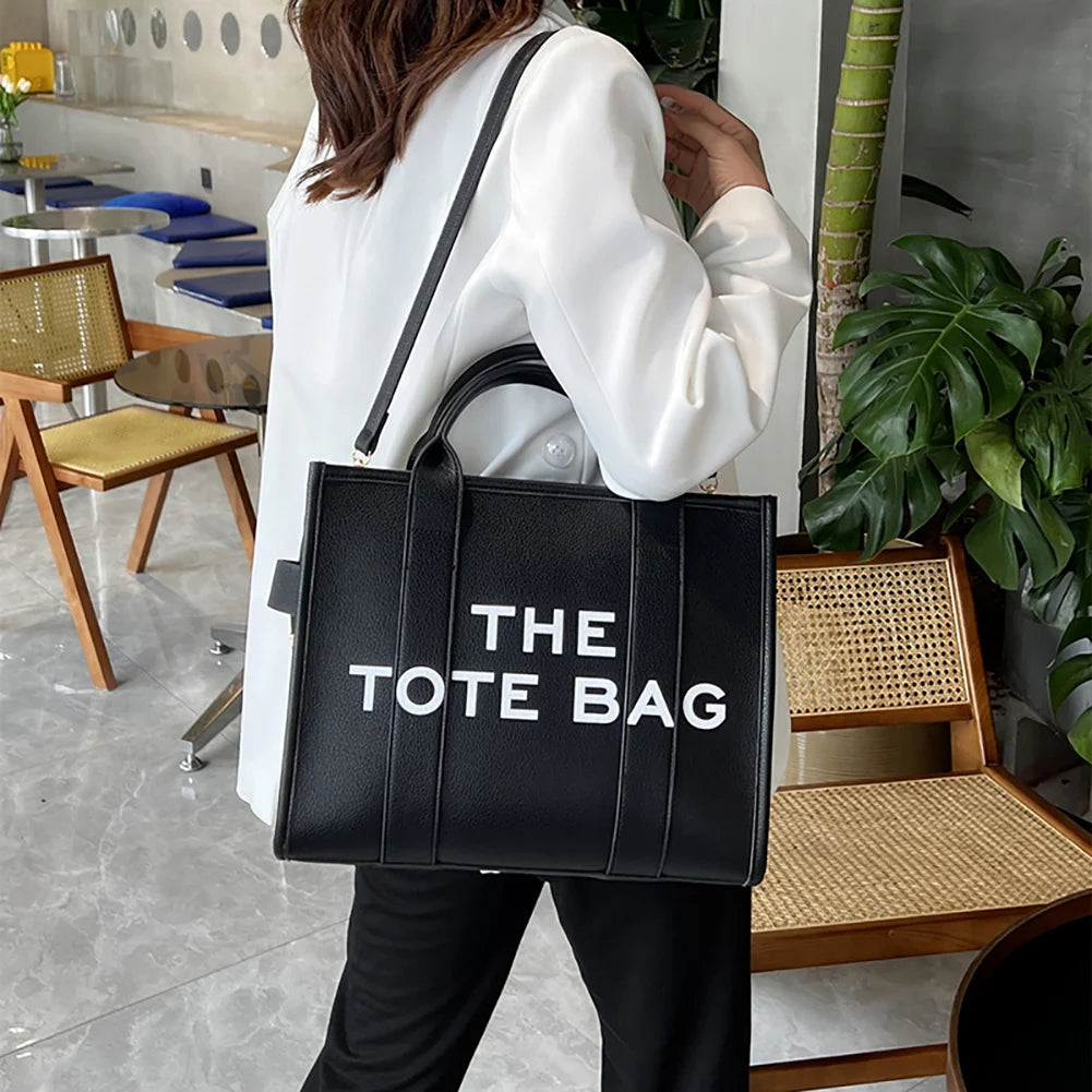 PU Leather Tote Bag