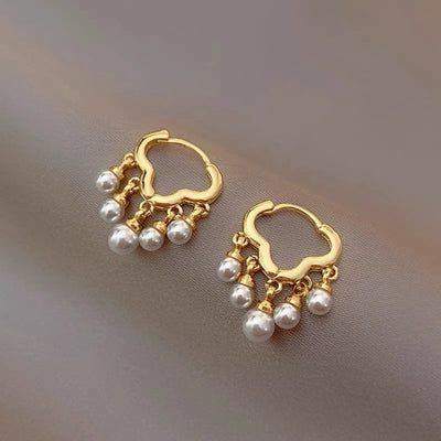 Cloud Earrings - Simple Studs, Light Luxury